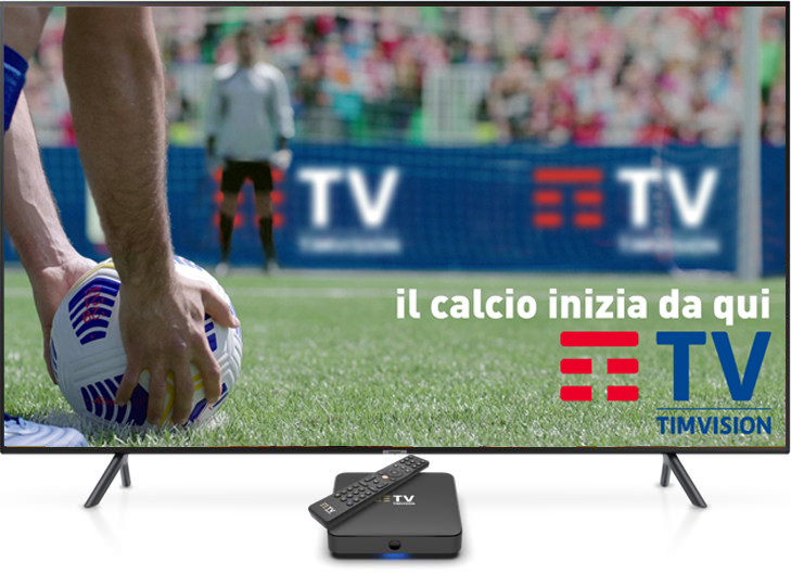 TIM Vision Calcio e Sport a 19,99€ al mese